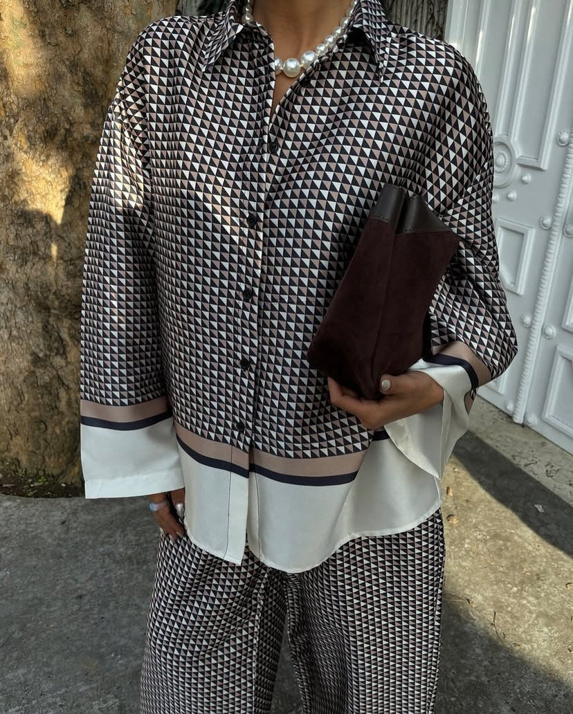 Oversize Silk Set