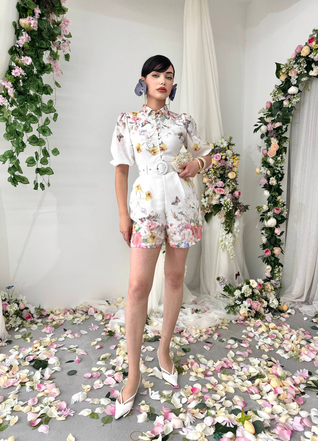 Floral Jumpsuit