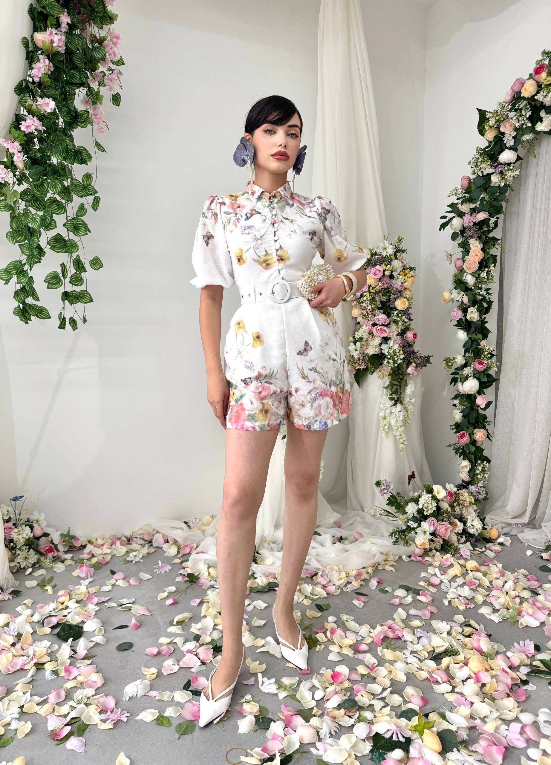 Floral Jumpsuit