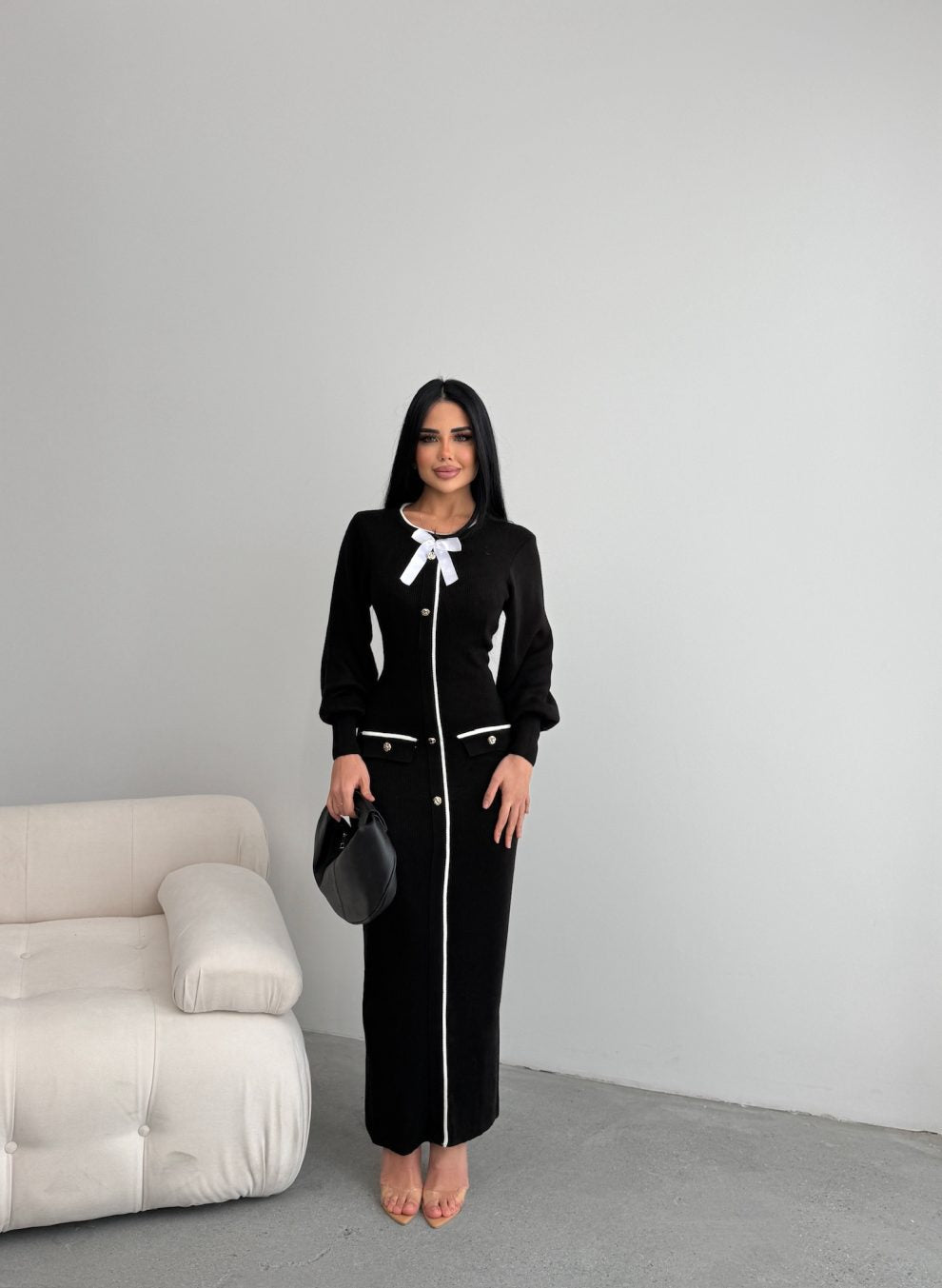 Robe en maille
