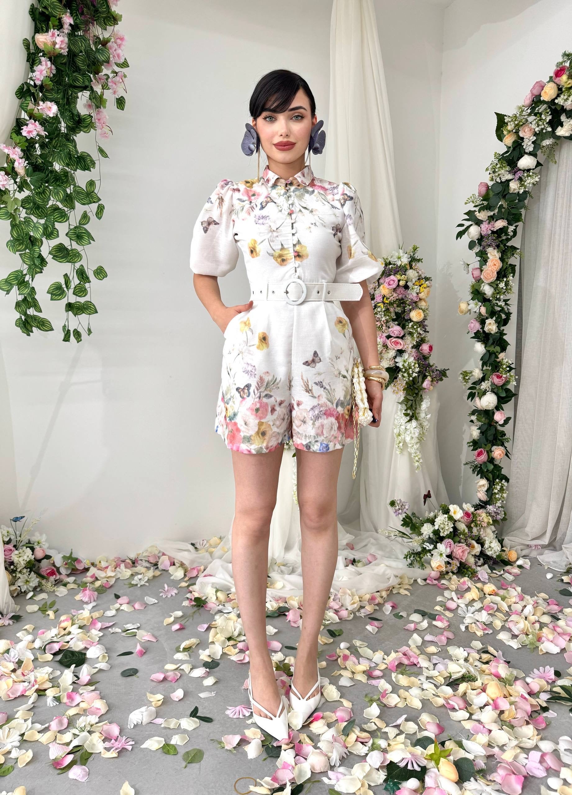 Floral Jumpsuit
