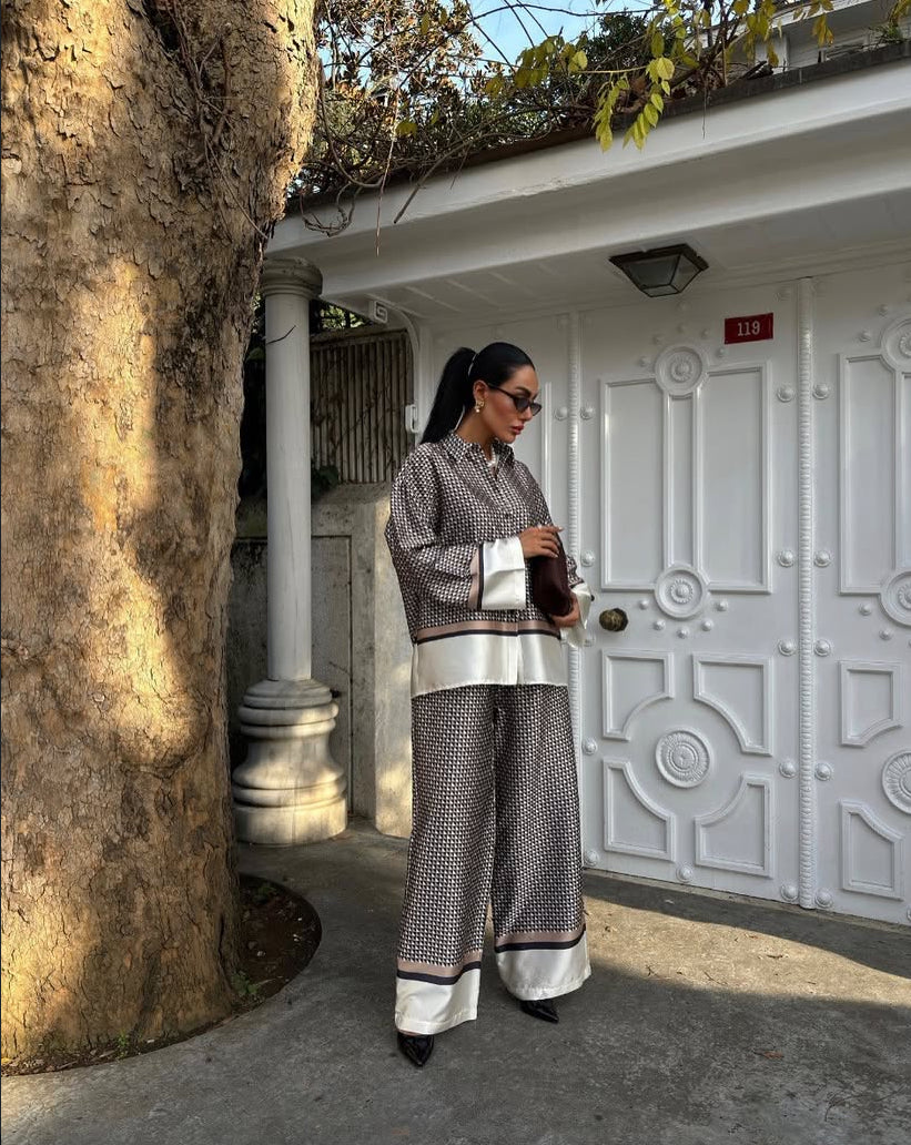 Oversize Silk Set