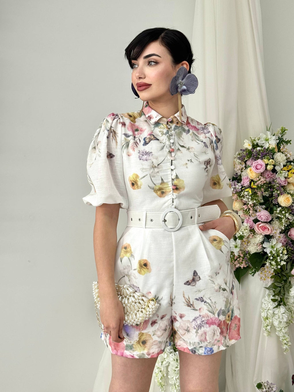 Floral Jumpsuit