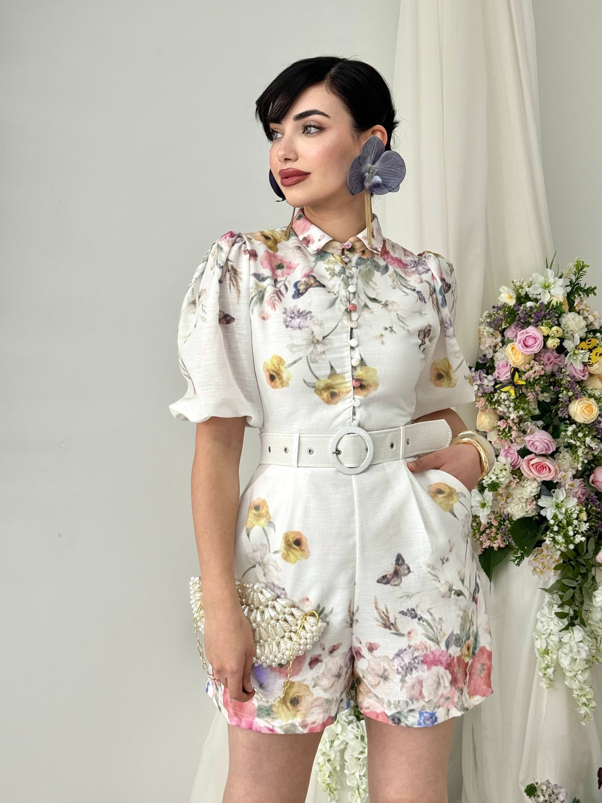 Floral Jumpsuit