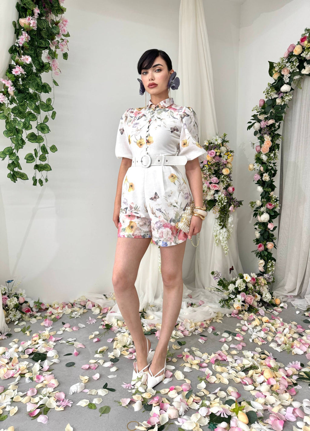 Floral Jumpsuit