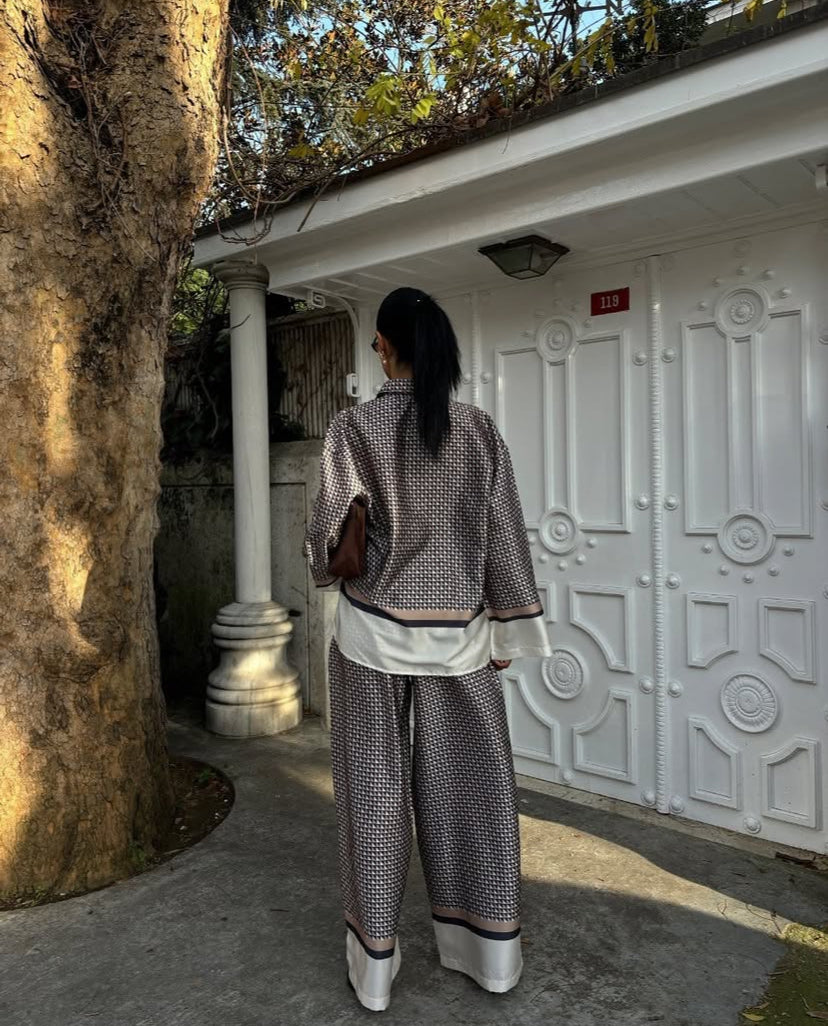 Oversize Silk Set