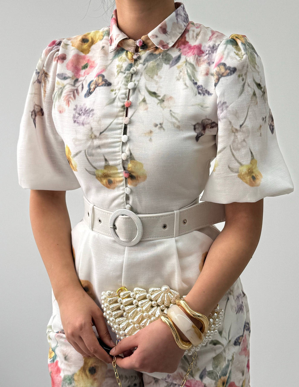 Floral Jumpsuit
