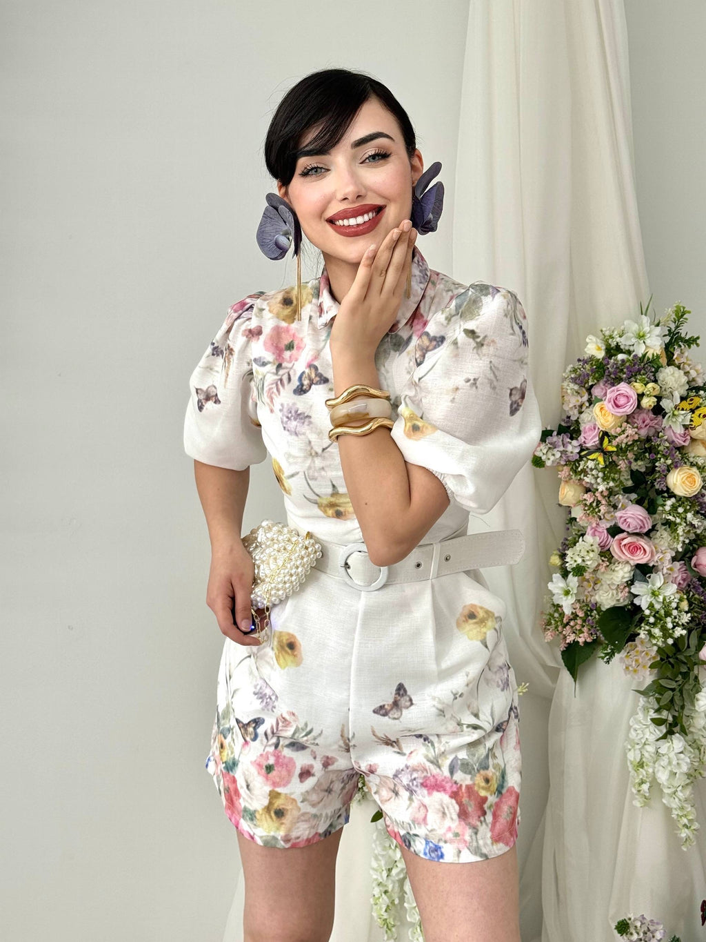 Floral Jumpsuit