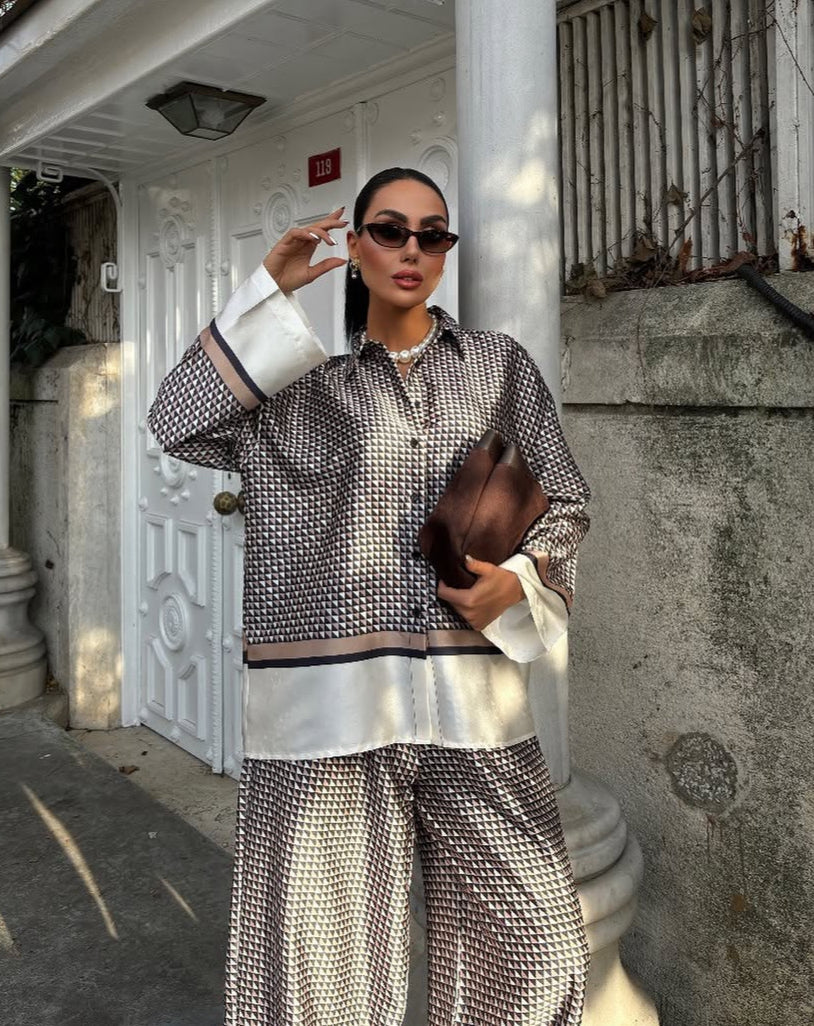 Oversize Silk Set