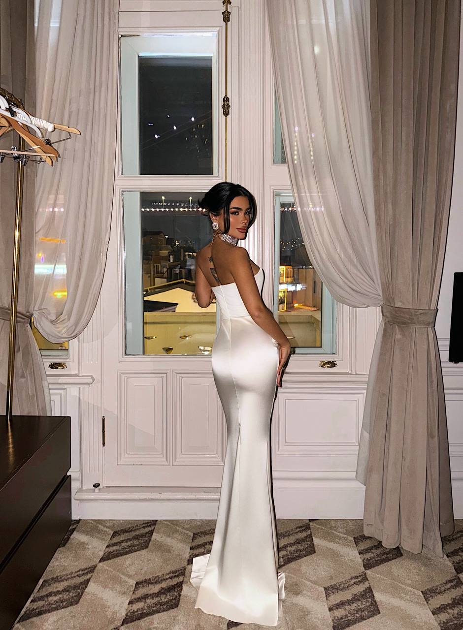Velora Satin Dress