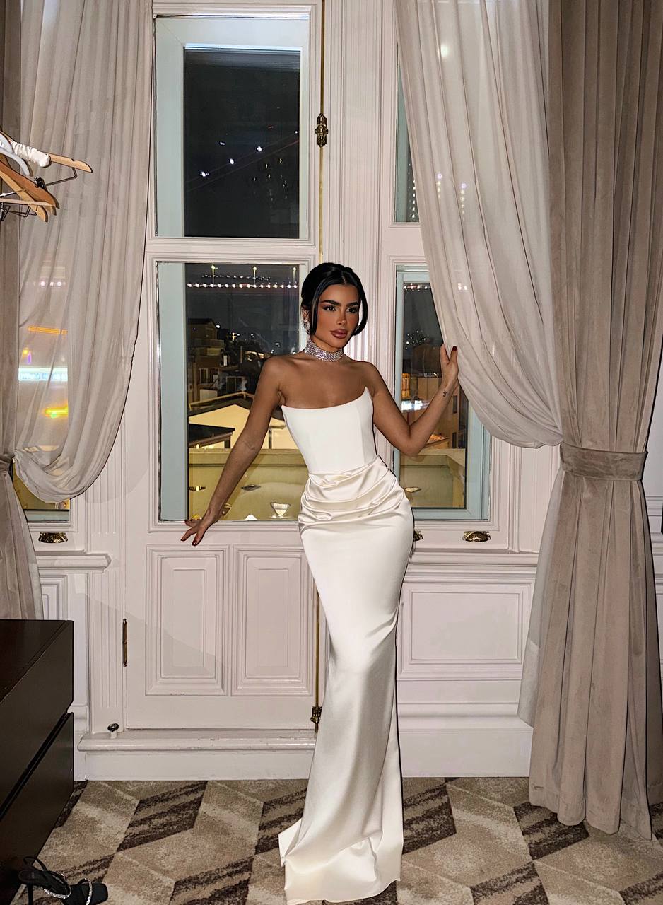 Velora Satin Dress